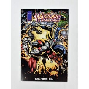 Warblade Endangered Species #1 Image Comics 1995 Gatefold Cover Comic Book